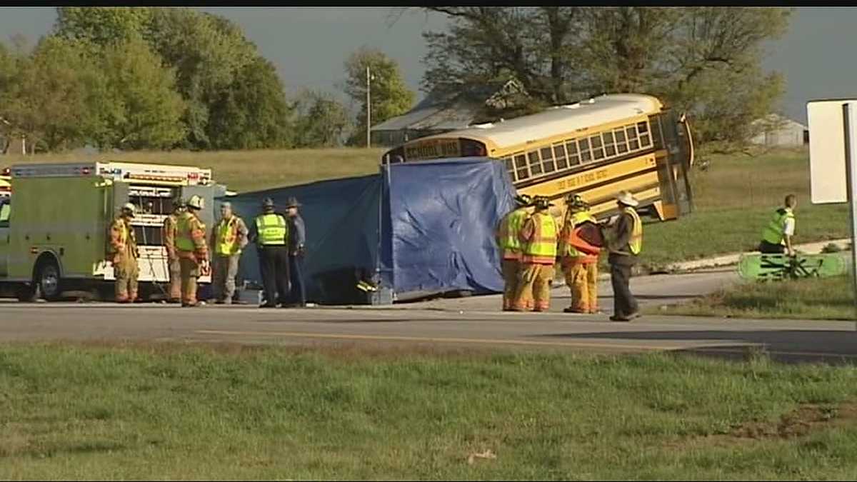 2 people die when SUV rear-ends school bus