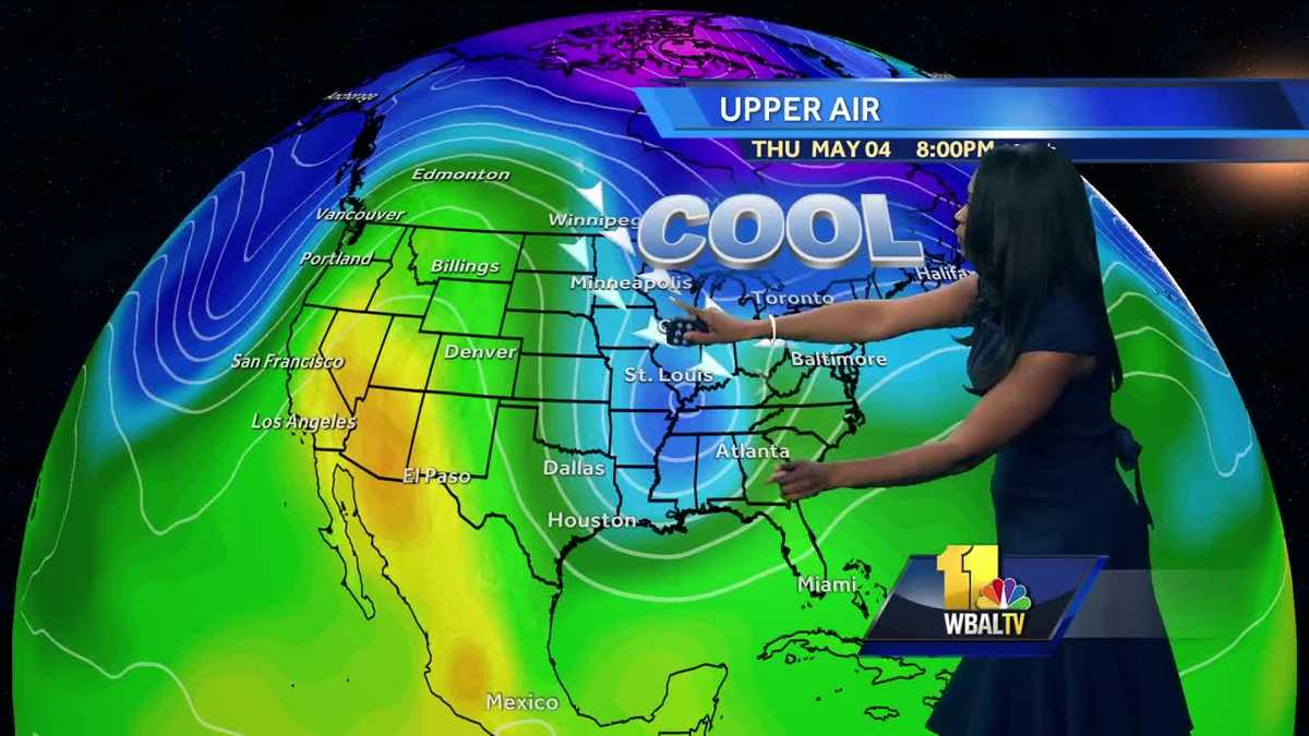 Partly cloudy, mild and breezy on Tuesday