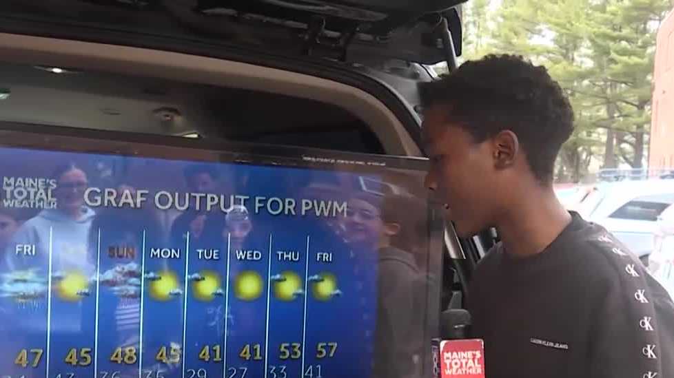 Maine’s Total Coverage: Portland students explore STEM and try forecasting the weather