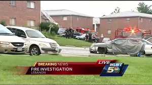 3 rescued from Lebanon apartment fire