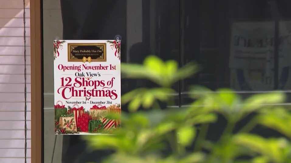 Oak View Mall aims to bring community feel with '12 shops of Christmas' pop ups
