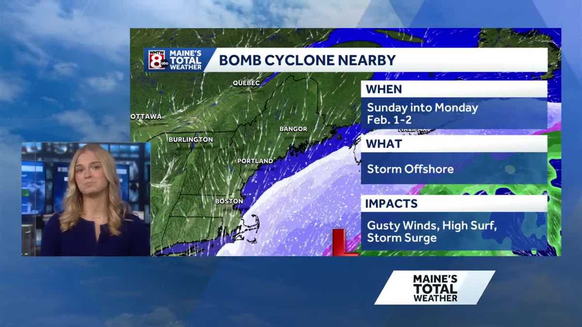 Storm passes offshore with minimal impacts to Maine