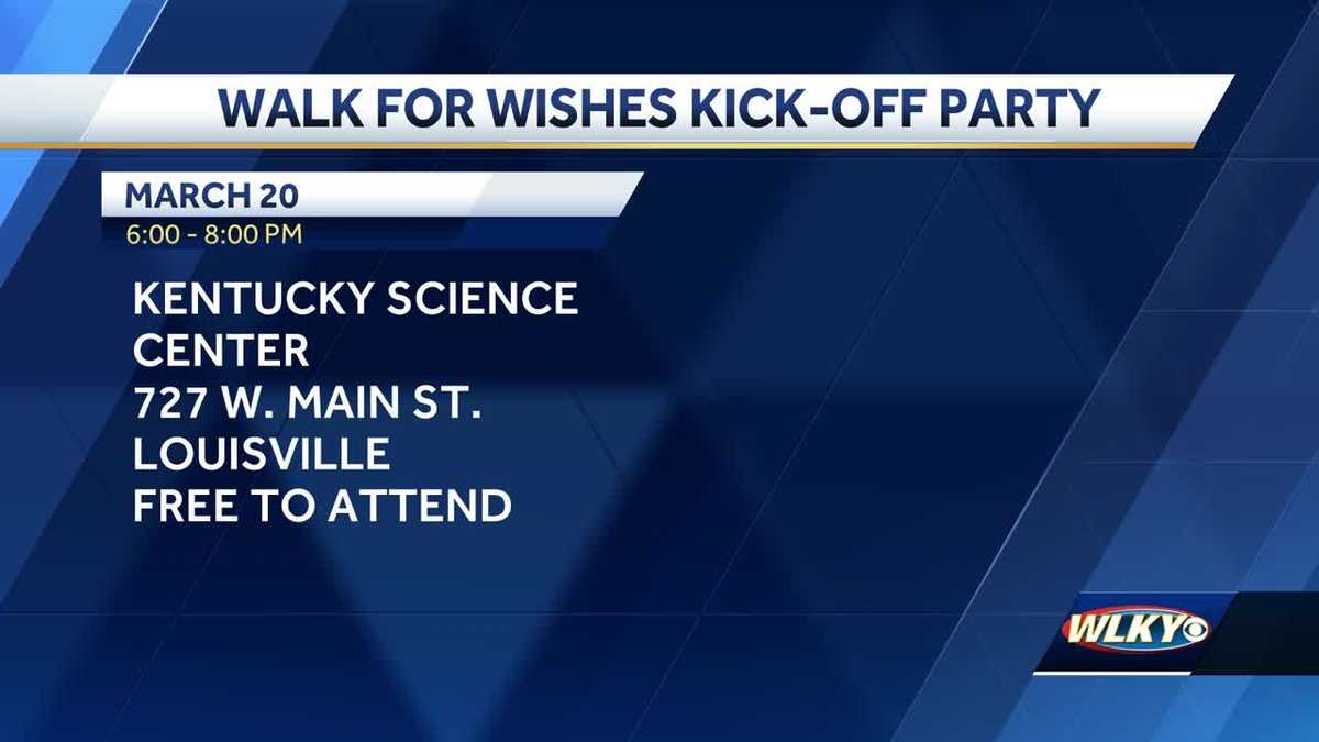 MakeAWish Foundation holding annual 'Walk for Wishes' kickoff party