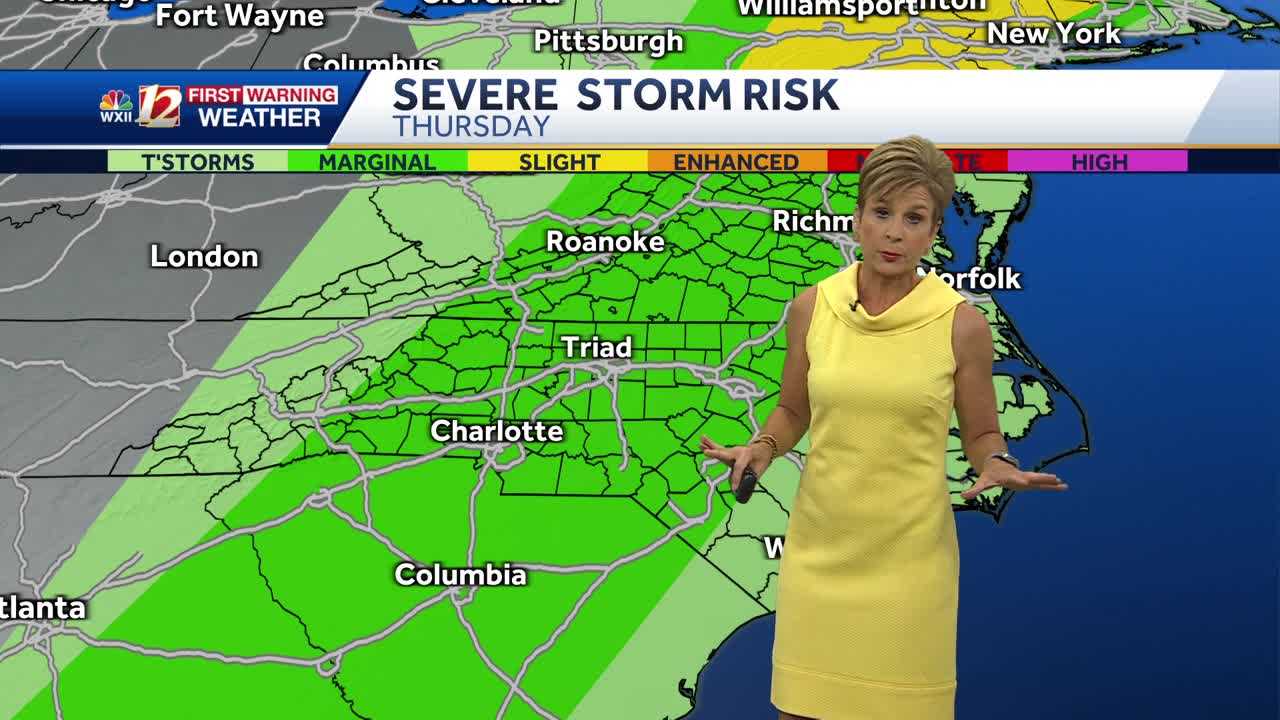 WATCH: Severe Storm Risk Thursday