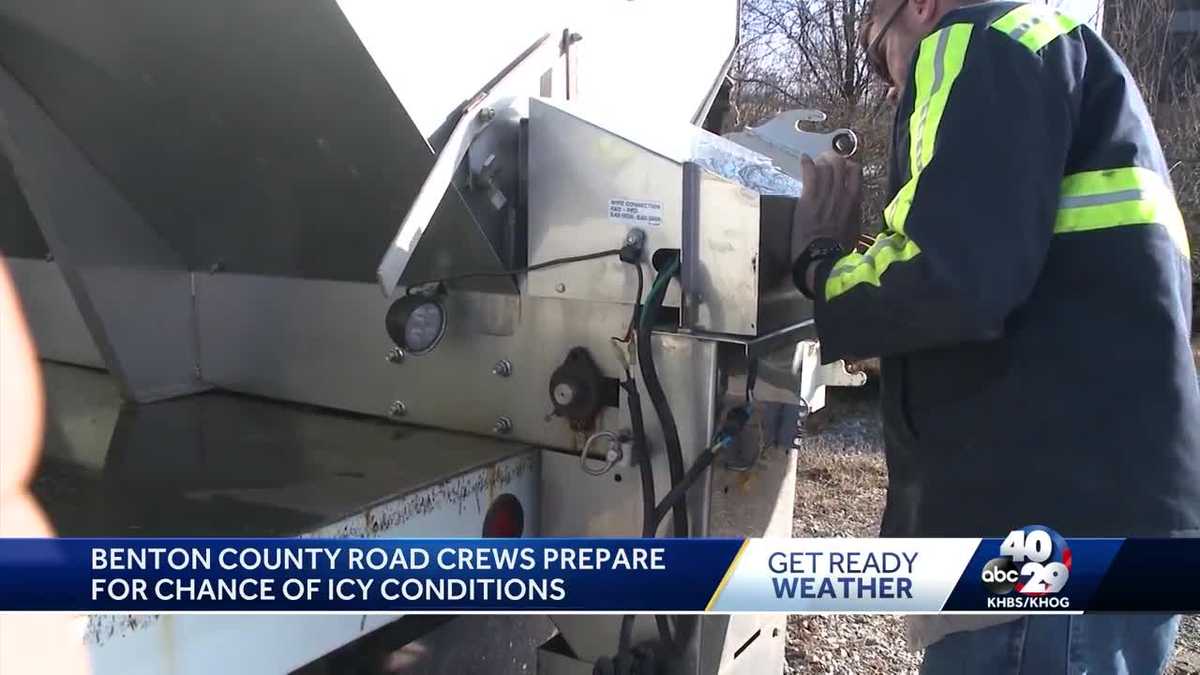Benton Co. road crews prep for possible icy conditions
