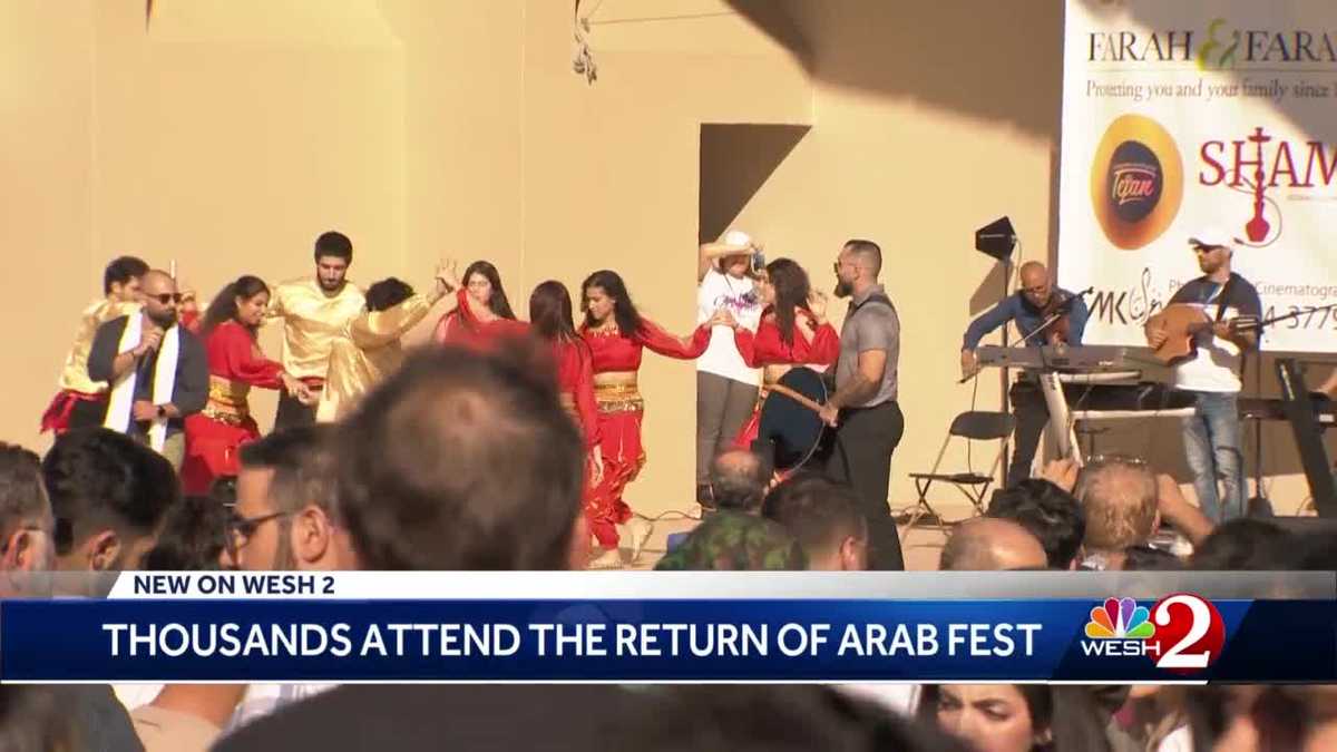 الآلاف يحتفلون بعودة المهرجان العربي الأمريكي في أورلاندو