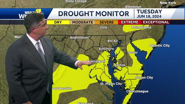 Weather Talk: Parts of Maryland could enter drought conditions