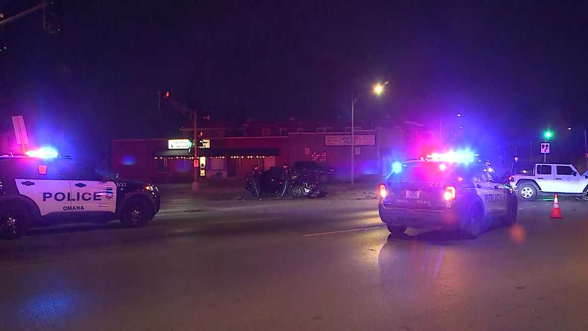 Three people seriously hurt in Omaha crash Wednesday night