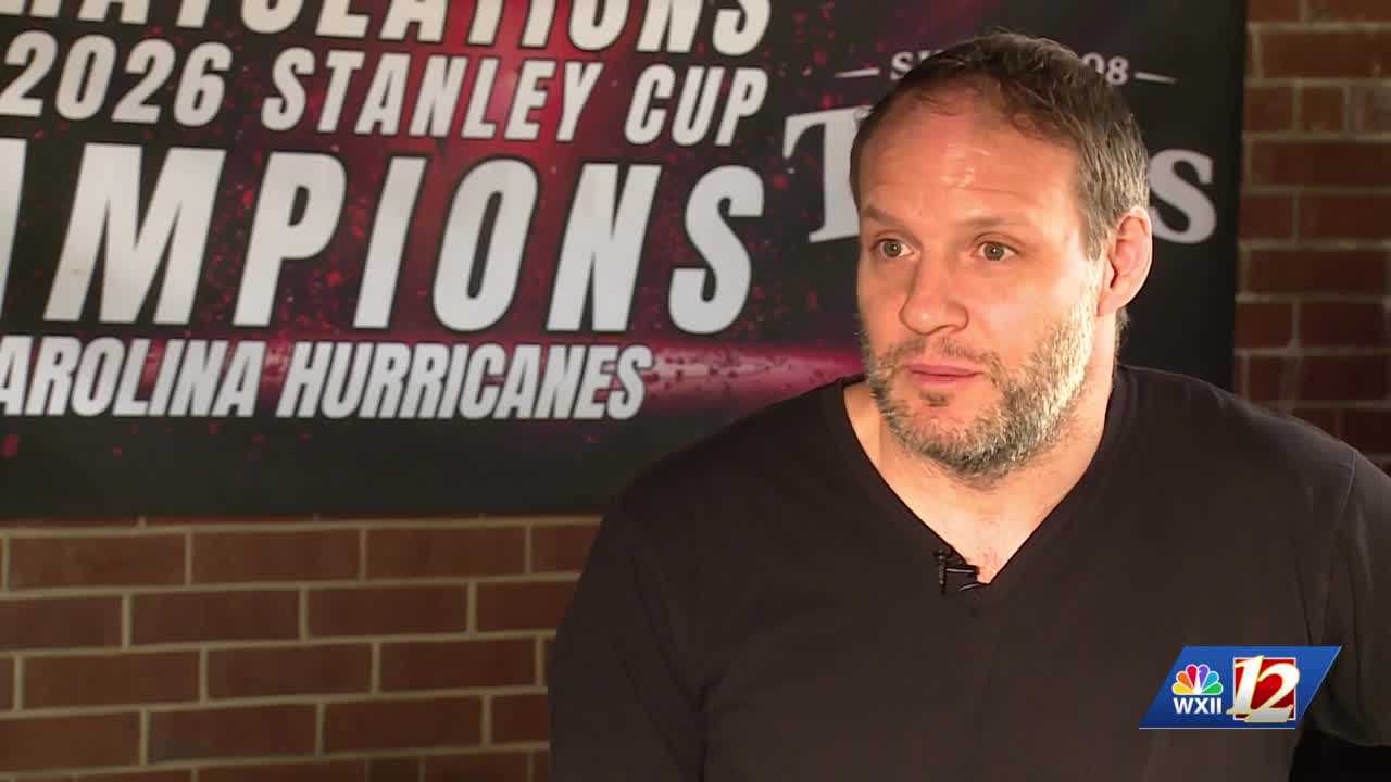 Raleigh bar owned by former Carolina Hurricanes player welcomes team after Stanley Cup Final win