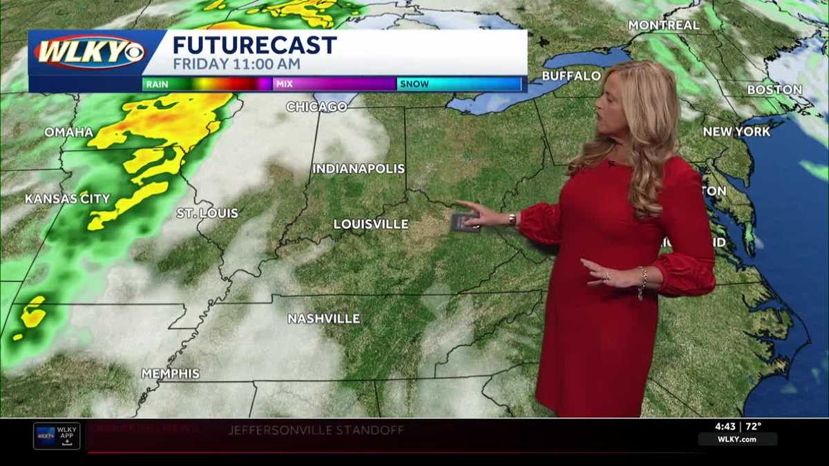 Hazy sunshine Wednesday, weekend storms ahead