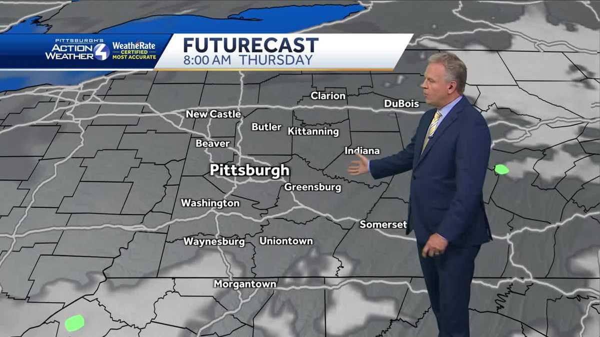 Pittsburgh weather: Mostly clear and warmer Thursday