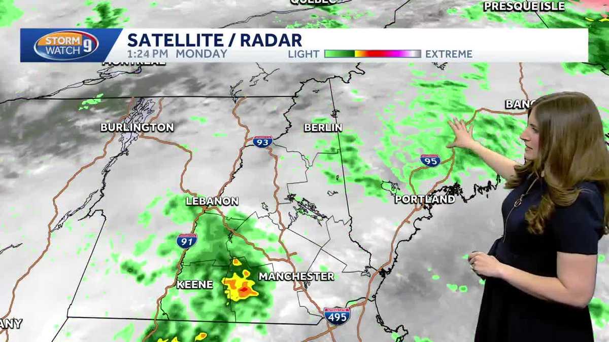 NH forecast video: Rain moving through; gusty winds likely
