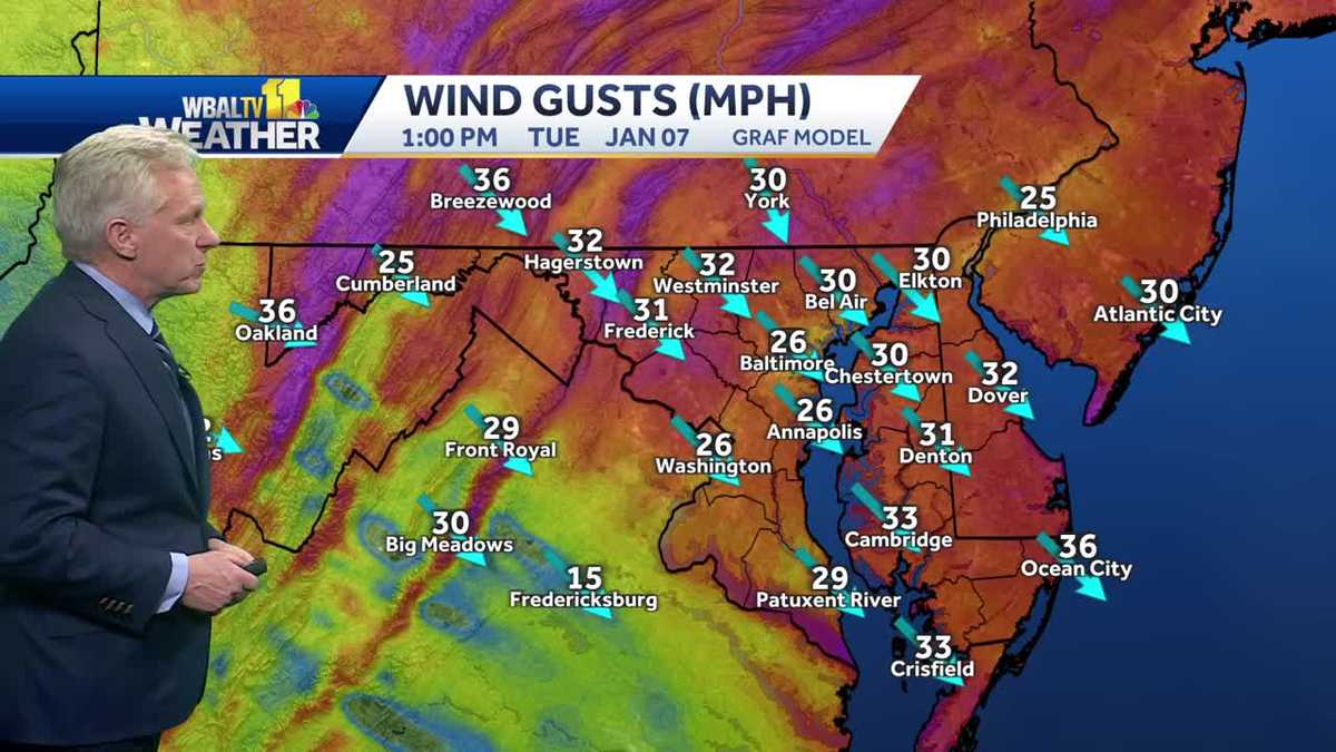 Snow exits region, cold temperatures to stay