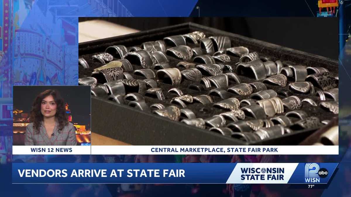 Vendors from across country at Wisconsin State Fair