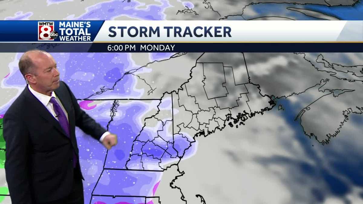 Spring snow on the way Monday night