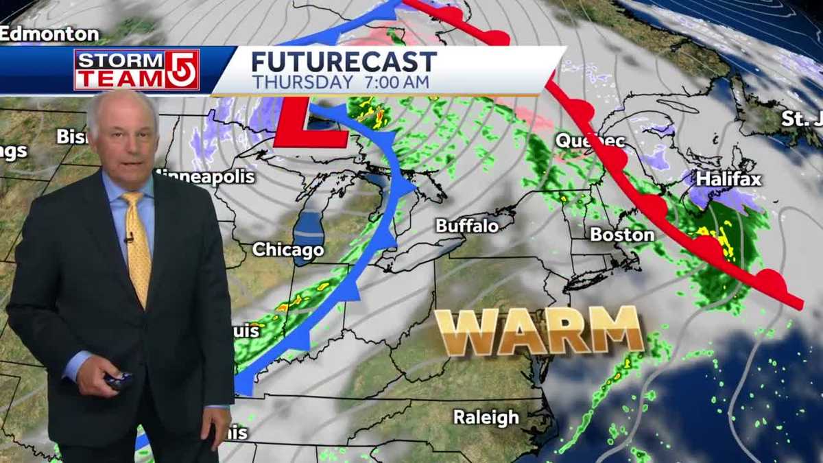 Video Get ready for a major warmup in Massachusetts