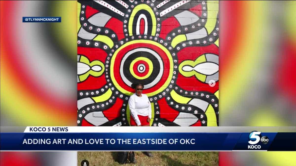 Project CommUNITY Oklahoma artist making public art in east OKC for ‘With Love’ project