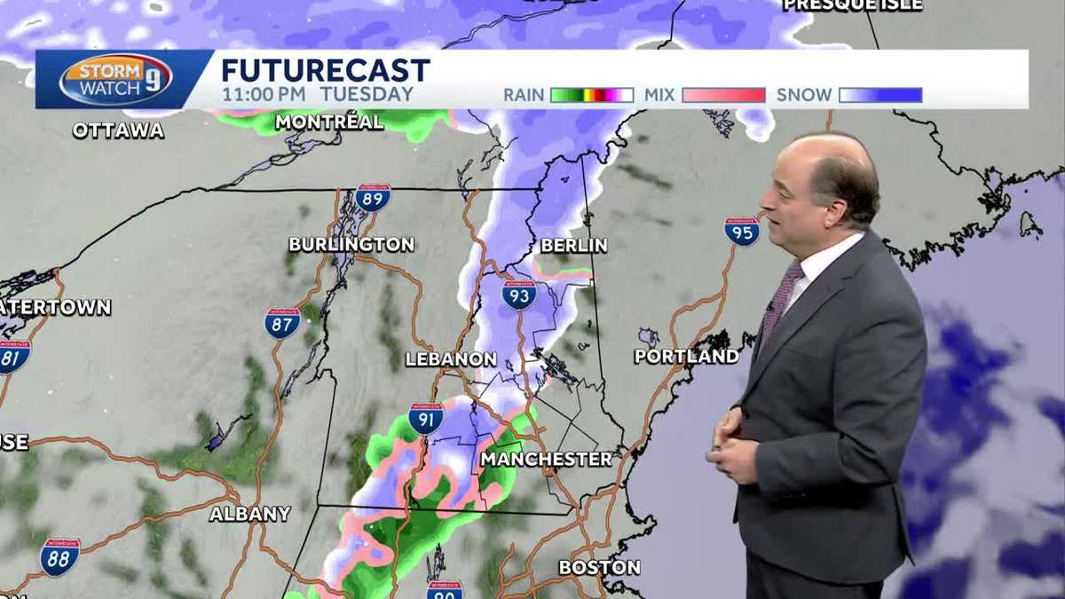 Video: Milder weather with some snow chances