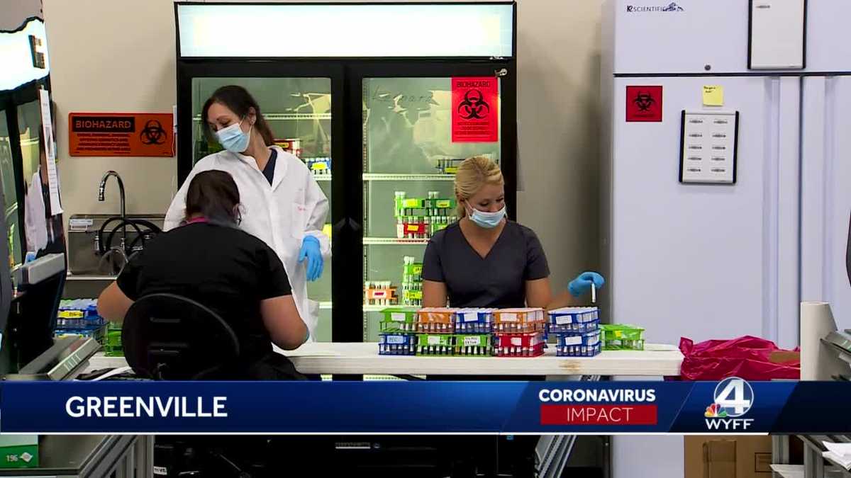 Greenville lab offers saliva test for COVID19