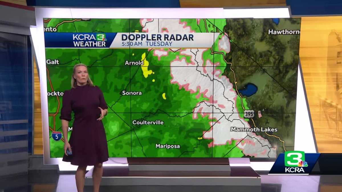 Tracking rain, wind and snow. Northern California will see several more