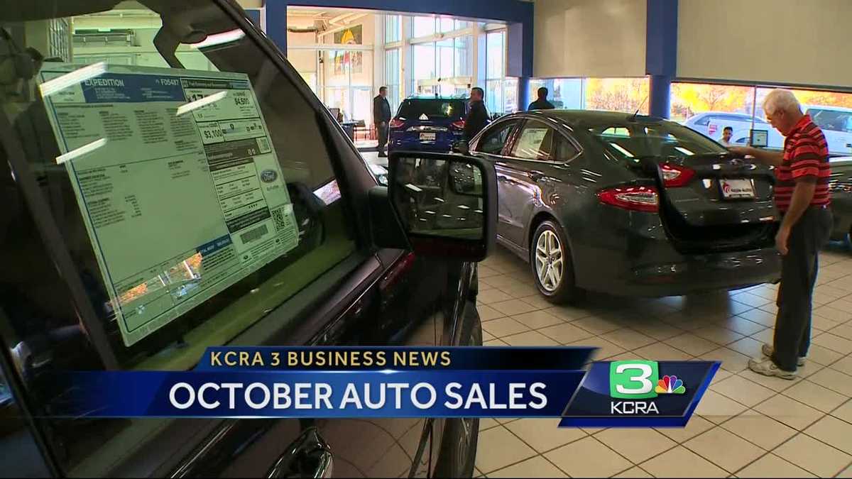 Business News Auto sales down for third straight month