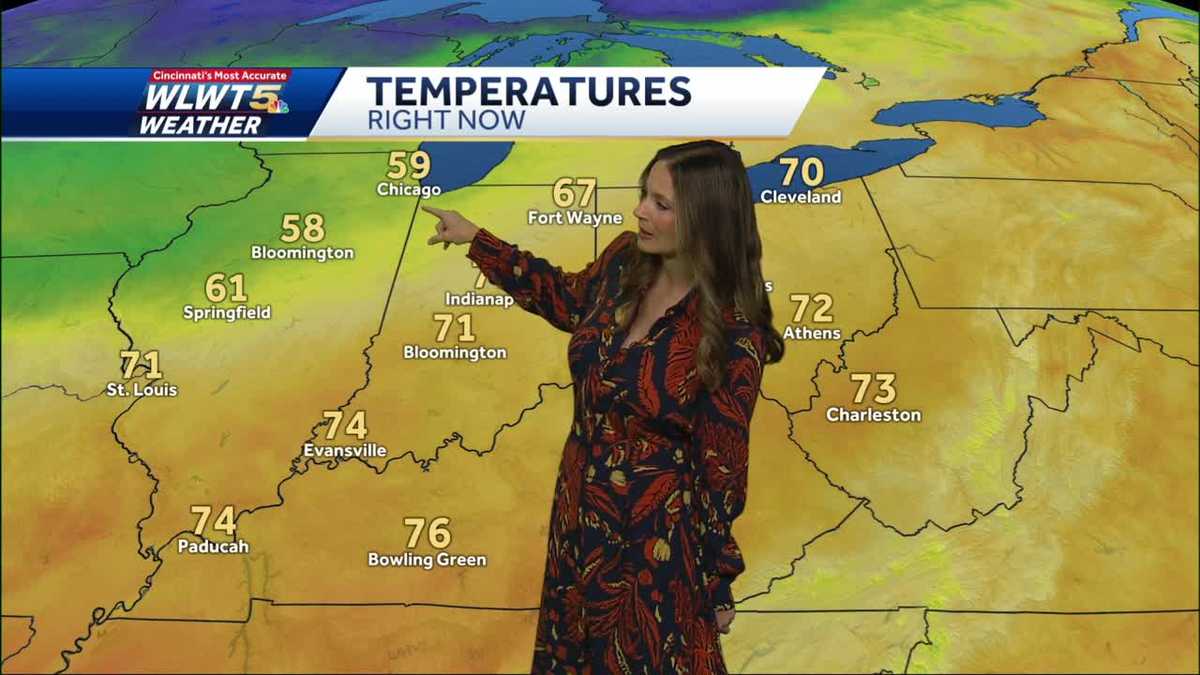 Cold front ushers in a fall chill