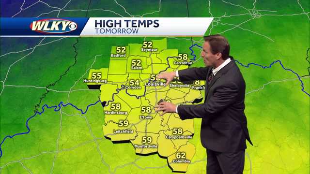 Cool but pleasant Thursday afternoon, showers at night