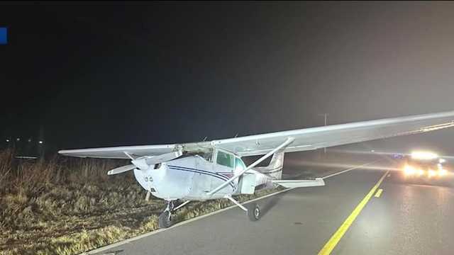 Flight instructor and teen pilot make emergency landing on Oklahoma highway