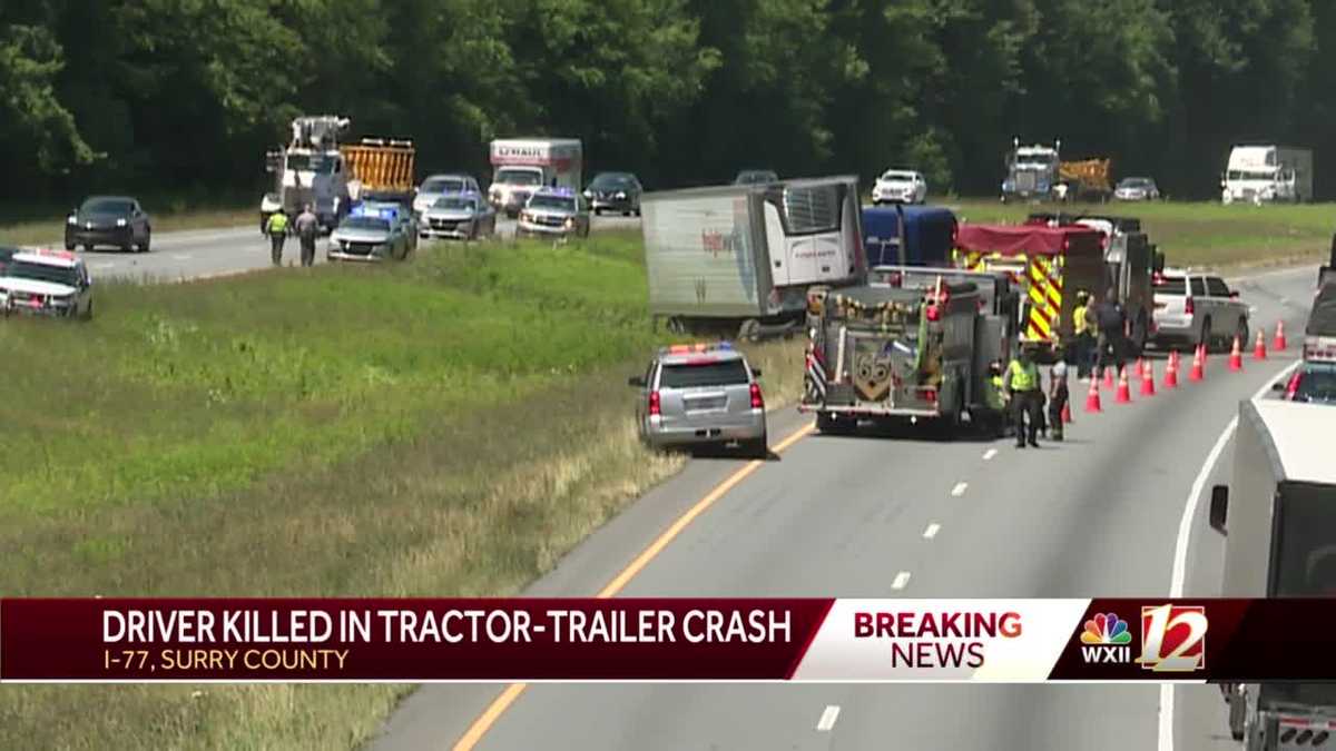 Surry County highway reopens following deadly crash Wednesday