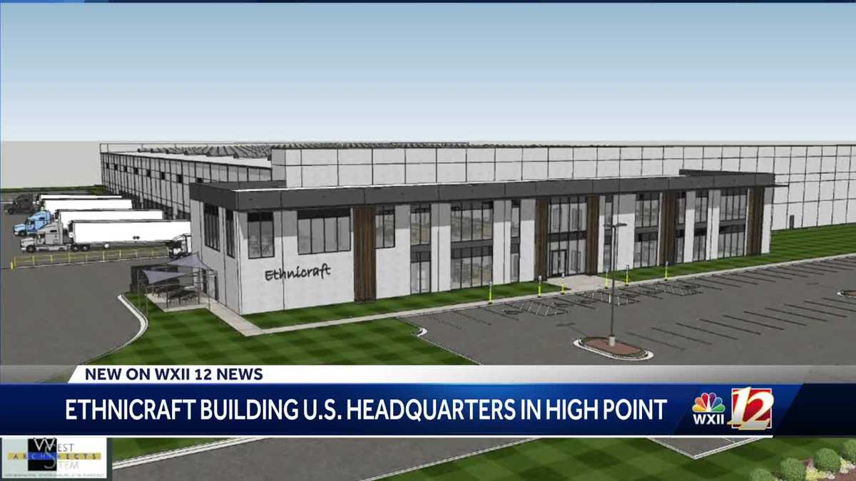North Carolina Ethnicraft building U.S. Headquarters in High Point