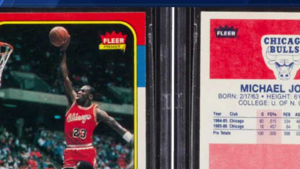 Rare Michael Jordan Rookie Card Goes Up For Auction