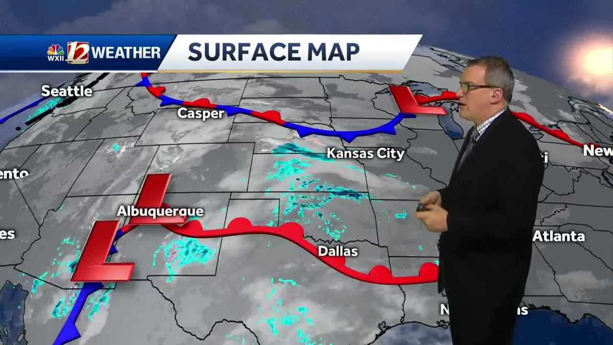 WATCH: Developing storm brings late week rain