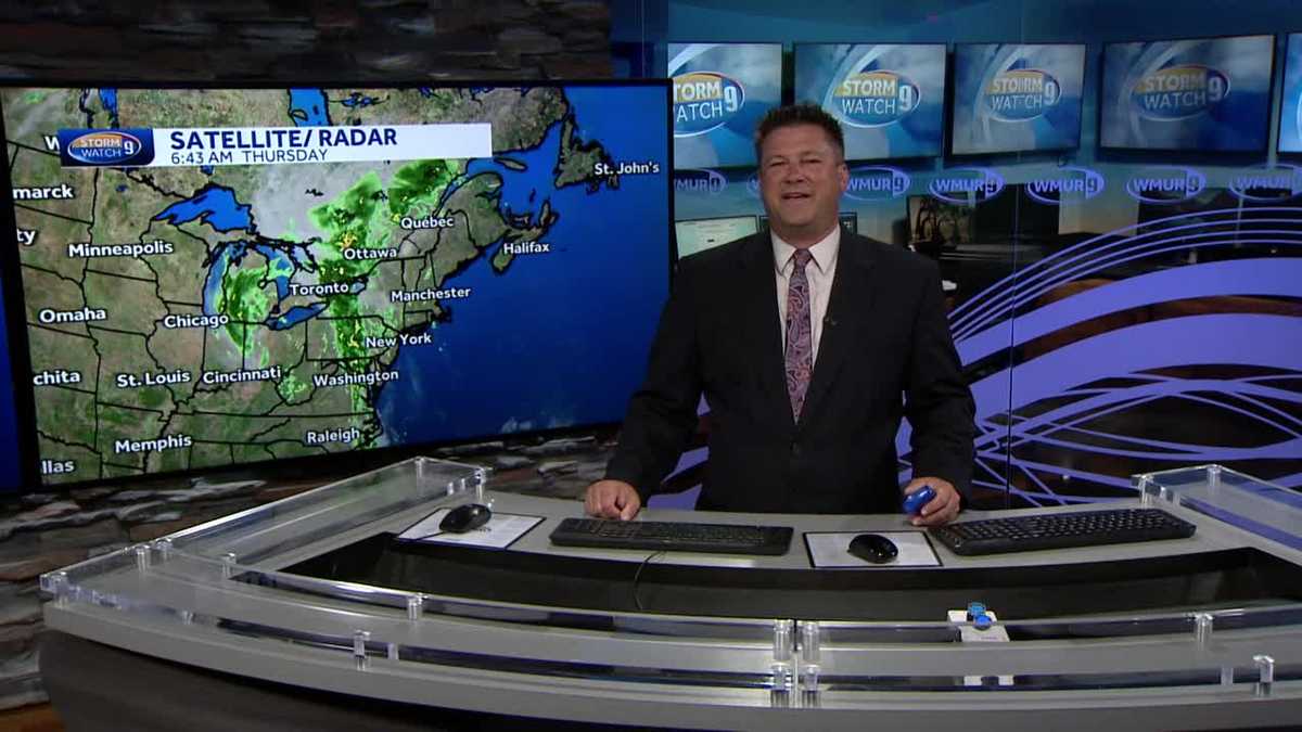 Video: Stray showers possible