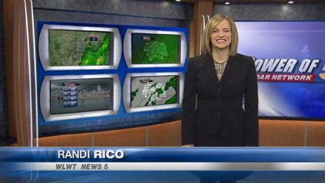 Rain Ending and Temps Dropping