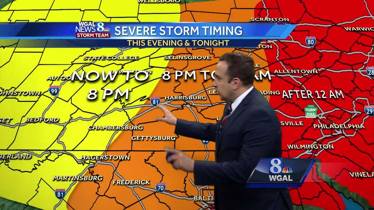 Tornado Watch for some counties until 10PM