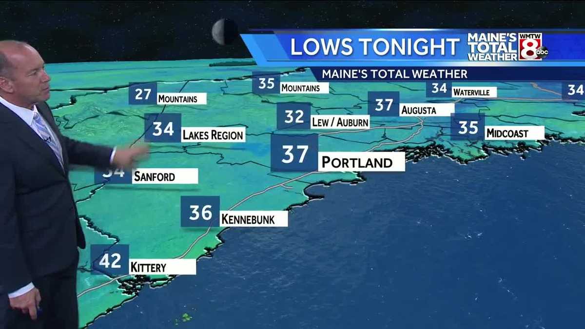 Clear skies and chilly temperatures tonight