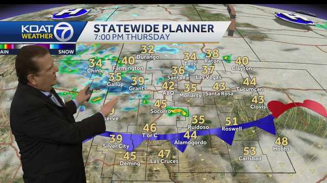 Scattered rain and snow before warmer weekend - Vimarsana News