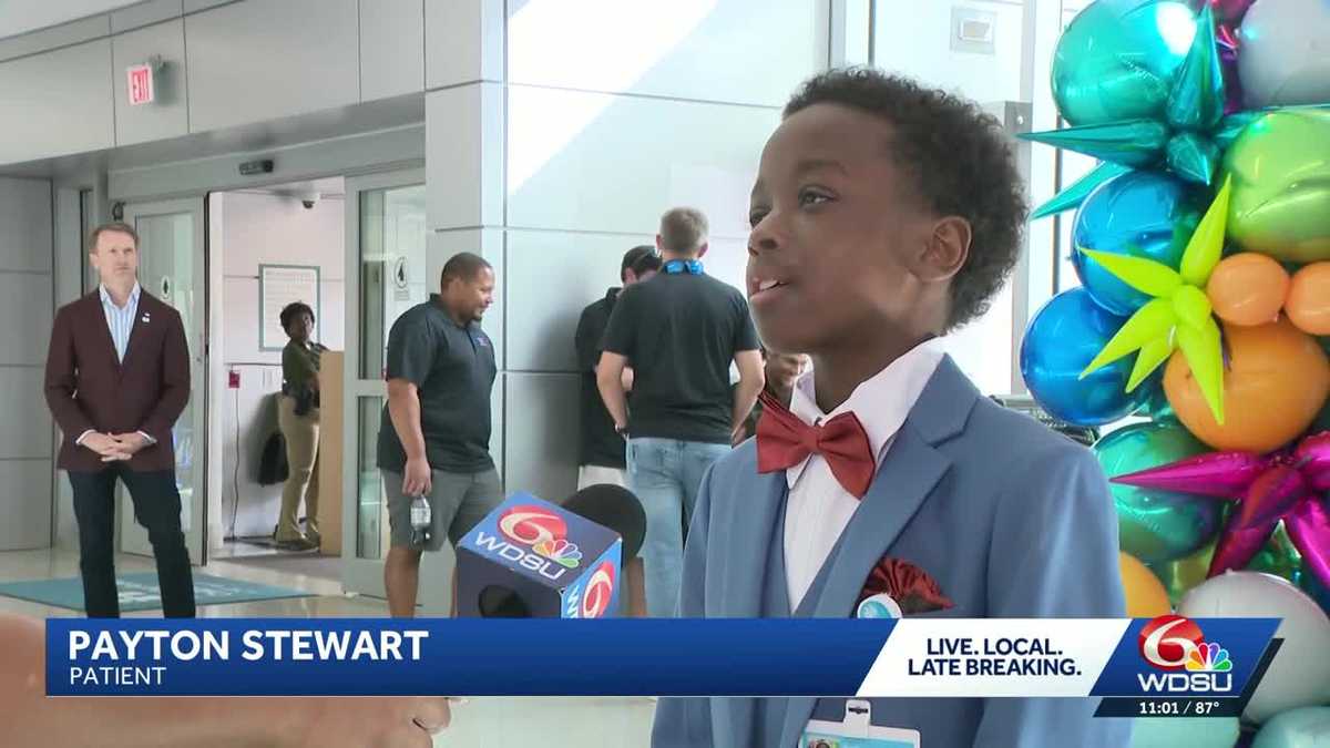 11-year-old celebrates life-saving bone marrow transplant with help from older brother