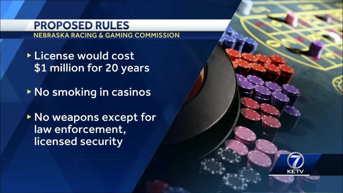 Nebraska horse racing tracks may have to pay a million dollars to get a