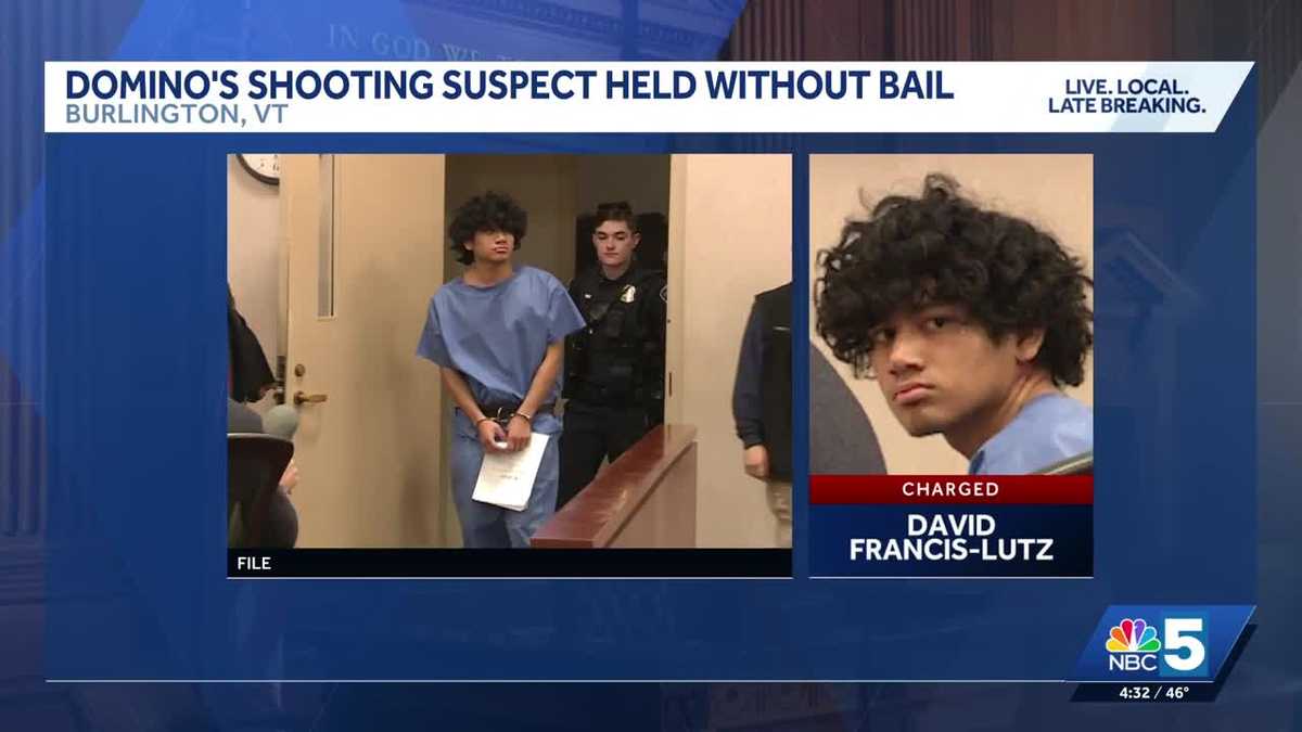 Burlington teen held without bail in Domino's parking lot shooting