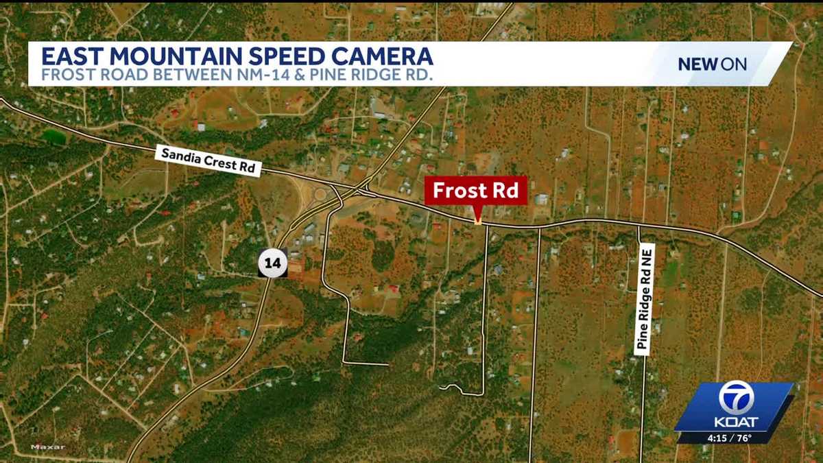 New speed cameras coming to East Mountains