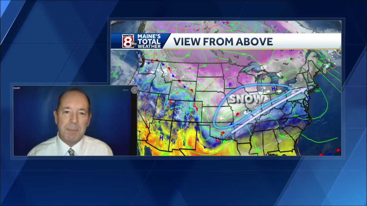 Another round of snow expected Tuesday.