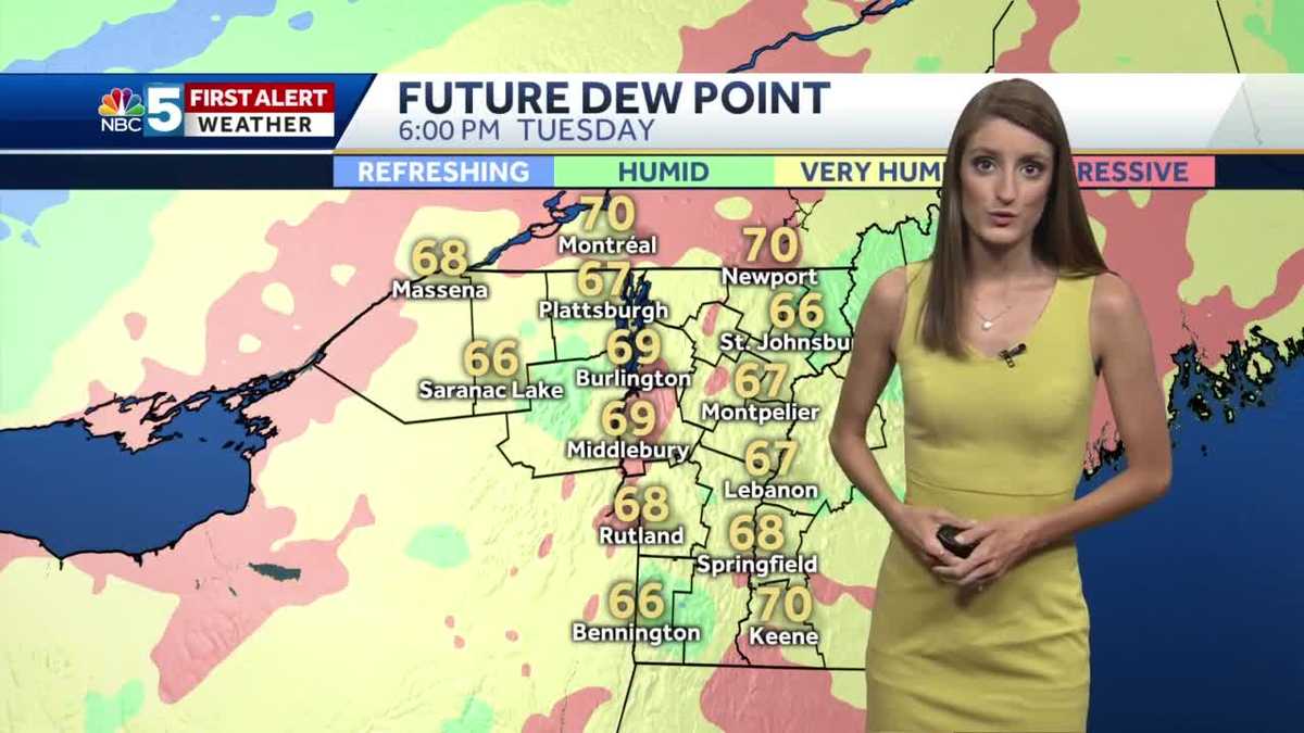 Video: Scattered thunderstorms this afternoon 7/30/19