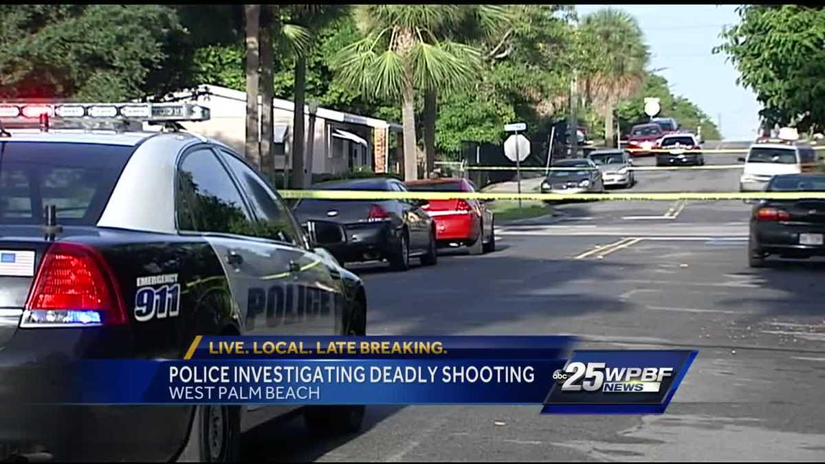 Police investigating fatal shooting in West Palm Beach