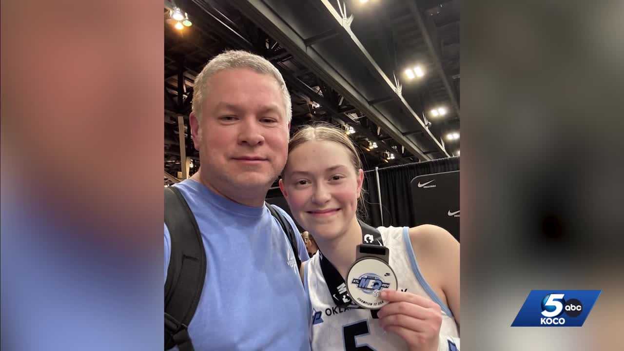 'Playing for something bigger': OKC youth volleyball team honors late father with national victory