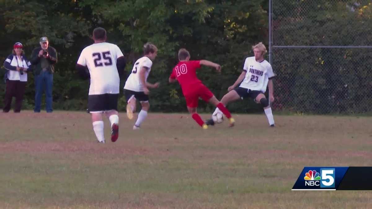 Logan Bush scores 100th goal in Schroon High School boys
