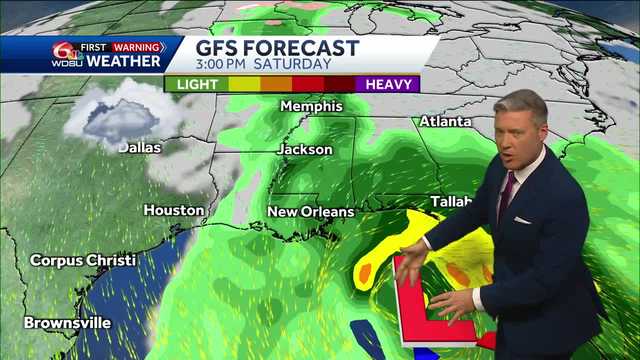 New Orleans forecast lows tonight highs tomorrow rain chance wind - Vimarsana News