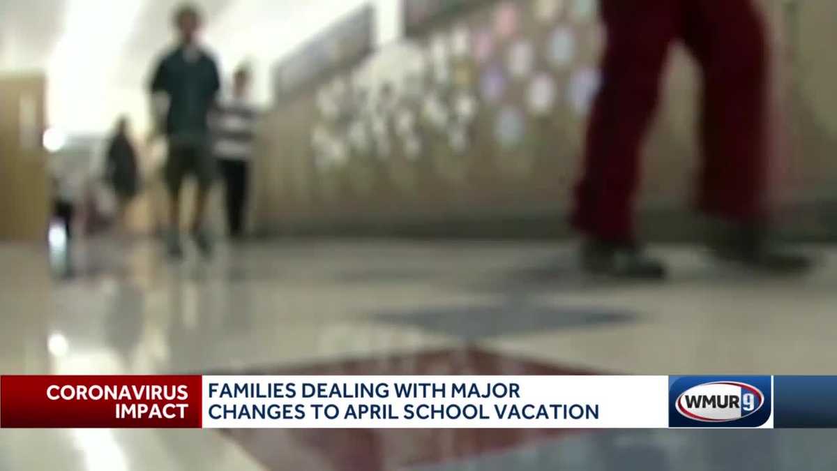 Families dealing with changes to April school vacation