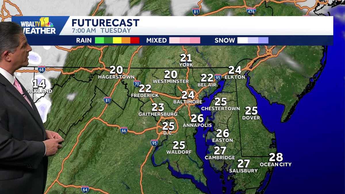 Maryland weather: Wind Advisory with gusts of 55 mph possible - WBAL