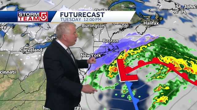 Video: When, where approaching nor'easter will impact Mass.